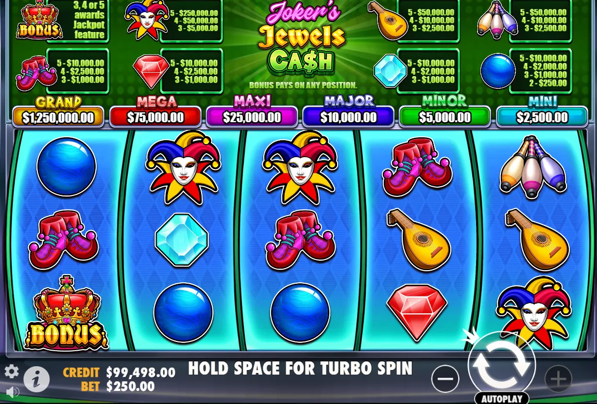Jokers Cash demo